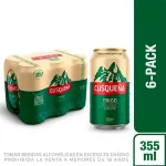 Cerveza Cusqueña Trigo Lata 355 Ml Pack x 6 Und