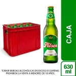 Cerveza Pilsen Botella 630 Ml Caja x 12 Und